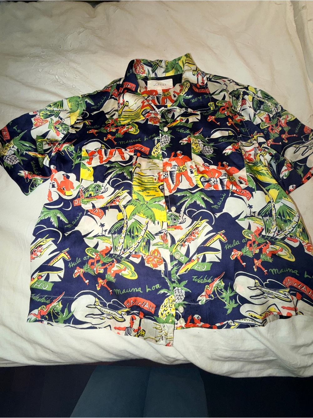 THE GREAT THE BOWLING SHIRT SURF JACK PRINT - Picture 5 of 5